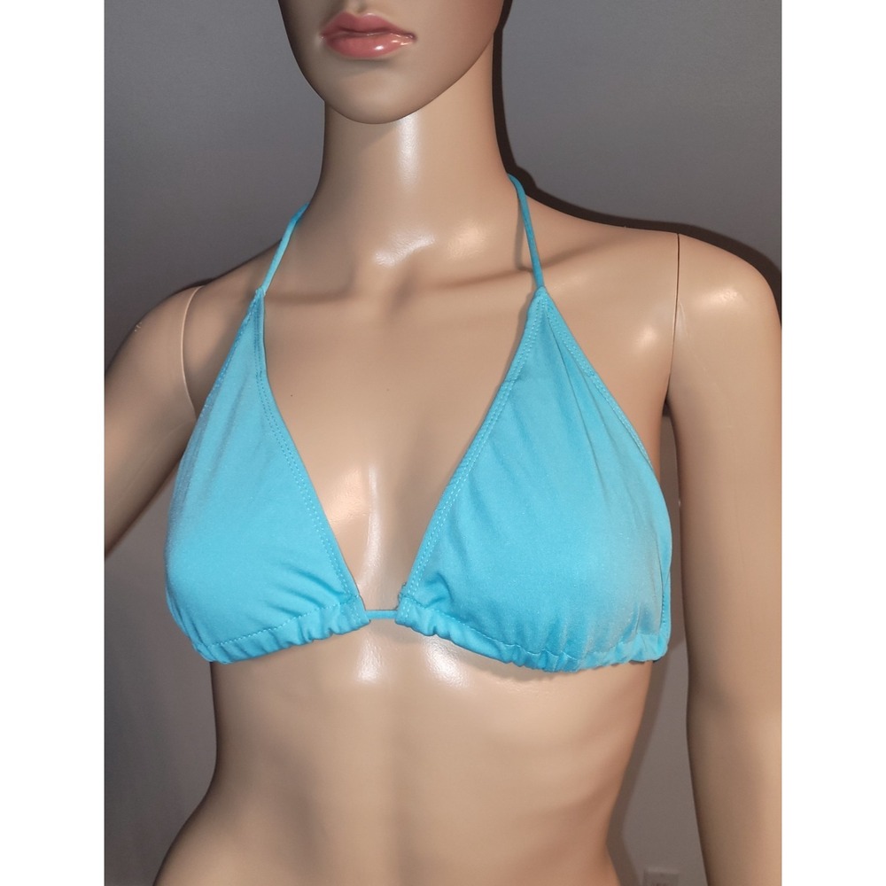 Women's Blue Sexy Bikini Lined Adjustable Straps Polyester fits S/M‎  SL4167-8 - Picture 4 of 8